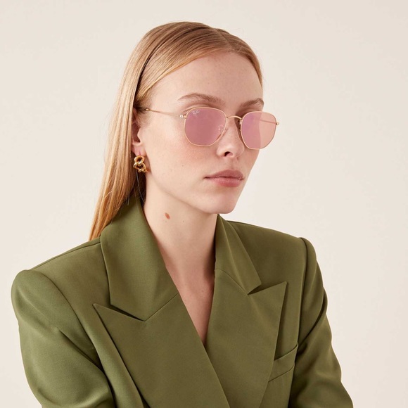 Hexagonal Washed Evolve Rayban 